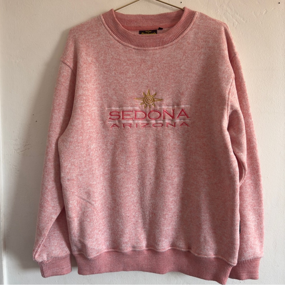Vintage 90s Sedona Arizona Pink
Sweatshirt Size M